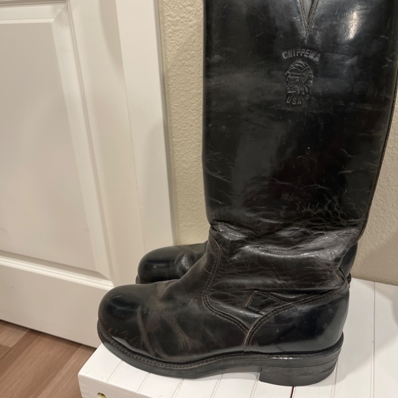 Chippewa Police 71418 Motorcycle Boots 9.5 - Picture 3 of 5